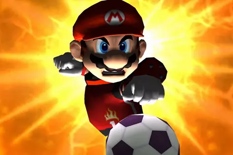 شاهد بالفيديو.. كرة القدم كما لم تعرفها من قبل مع لعبة Super Mario Strikers 